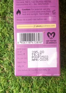 Plum Vanilla Vibes Perfume