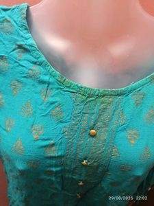 Xxl Branded Elegant Blue Kurta