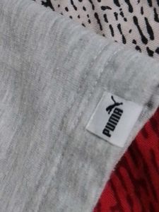 Puma Grey Zip-Up Hoodie