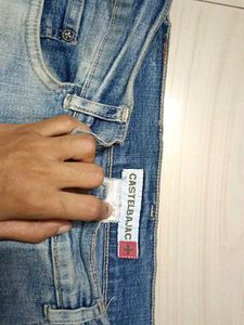 Denim Bermuda Shorts