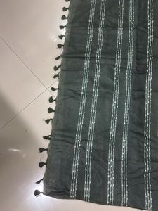 Elegant Striped Saree