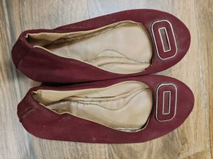 Burgundy Ballerinas