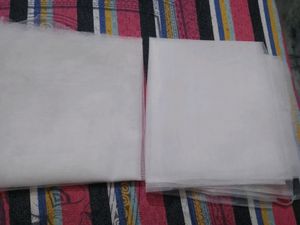 2pieces Of Net Curtain (Unstitched)