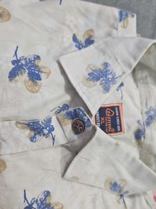 Floral Print Short Sleeve Shirt