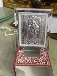 999 Pure Silver Showpiece Perumal