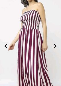 Striped Maxi Dress