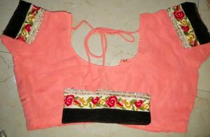 Party Wear Embroidery Saree With Blouse