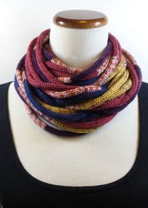 Tubular/i-cord  Muffler /neck Warmer