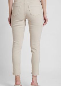 Beige Slim Fit Jeans