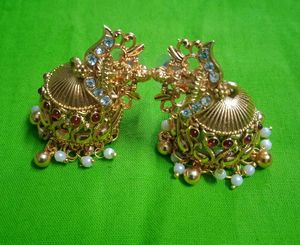 Lakshmi Devi Gold Plated-matte Haram