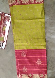 Beautiful Cotton Saree ❤️