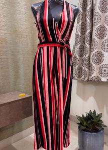 Mukti Color Vertical Strip Jumpsuit