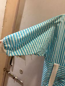 Vintage Striped Button-Down Shirt
