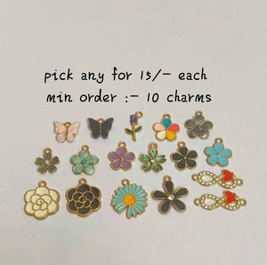 Enamel Charms