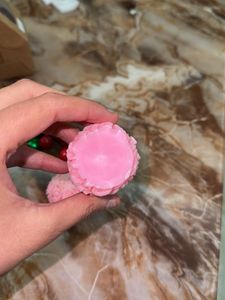 Pink Rose Candle Pack Of 2