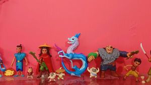 Disney Raya Kumandra Set Figures Sisu Namaar