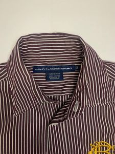 Vintage Authentic Ralph Lauren Sport Striped Shirt