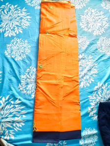 Orange Dress Material