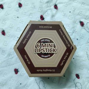 Million Colors- 6 Mini Lipstick