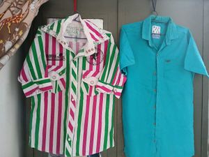Combo Of Two Stylish Men Shirt