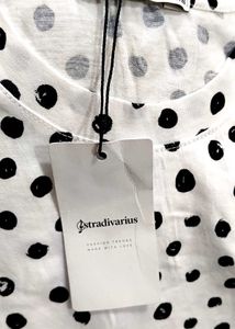 Stradivarius Polka Dot Top
