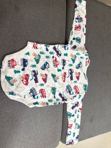 Cute Car Print Onesie
