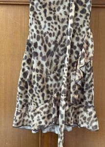 ZARA ANIMAL PRINT DRESS IN M SIZE