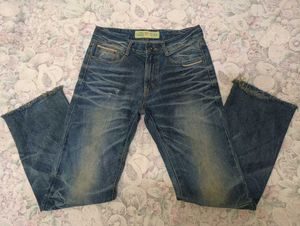 Vintage Style Denim Jeans