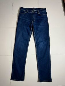 Mango Dark Blue Denim Jeans