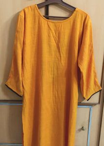 Elegant Mustard Kurta