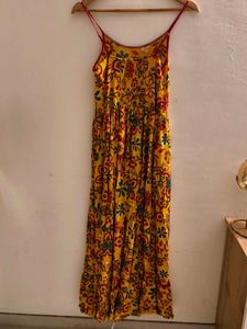 Floral Yellow Sundress