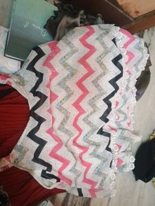 cut sleeve top floral