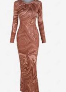 long sleeve bodycon dress