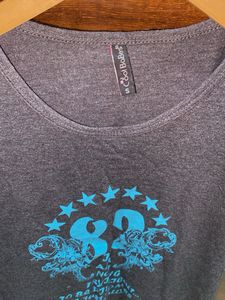 Charcoal Gray Tshirt Women