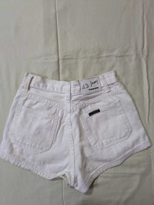 Plain White Shorts