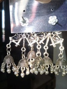 Silver Birds Classy Jhumkass