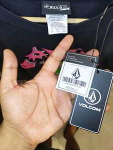VOLCOM UNISEX PRINTED OVERSIZE TEE ❤️‍🔥💣