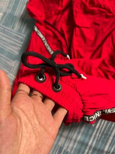 Red Tracksuit Set
