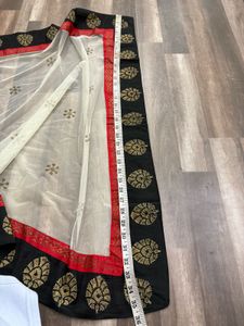 Elegant Net Dupatta with Border