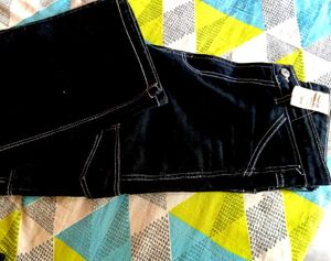 Baggy Black Denim Jeans
