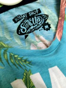 Men&#39;s cotton floral tshirt