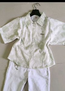 Girls&#39; White Outfit