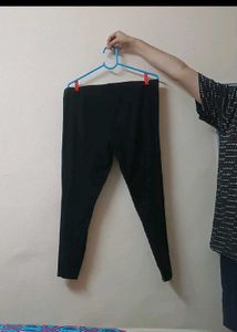 Cute Denim Pants and Two Black Leggings