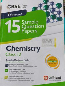 Chemistry Class 12 Sample Question Papers.