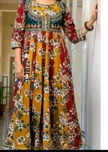 Colourful Kurti Anarkali Style