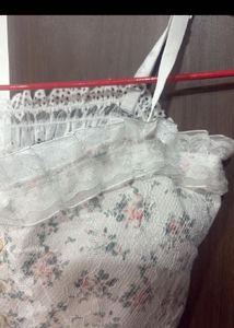 Floral Lace Corset Top