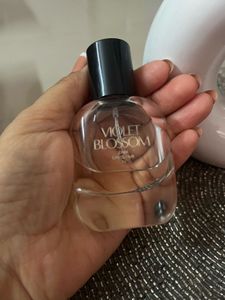 Zara Violet Blossom Perfume Dress Time 04