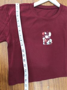 Cute Embroidered Tee