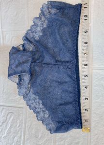 Blue Lace Briefs