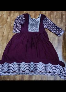 Combo Of Gown And Kurta Set